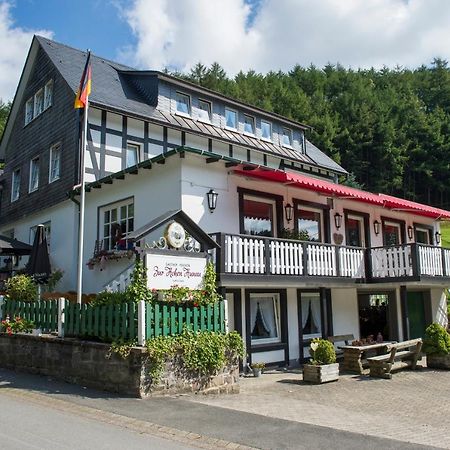 Gasthof Zur Hohen Hunau Schmallenberg Exterior photo